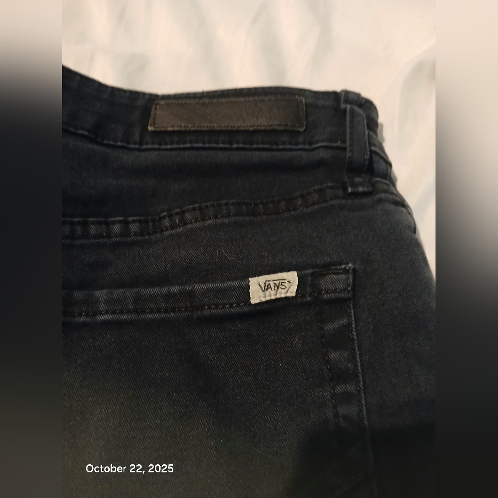 Vans Black Denim Jeans